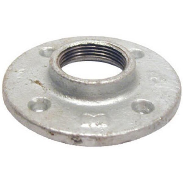 Pannext Fittings Pannext Fittings G-FLF07 0.75 in. Galvanized Floor Flange 446966 - main